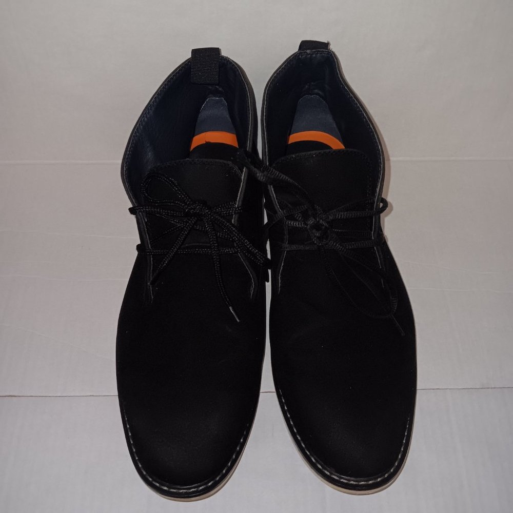 HAWKE & CO MOJAVE MEMORY FORM MEN'S LACE UP CHELSEA CHUKKA BOOTS - Picture 9 of 9